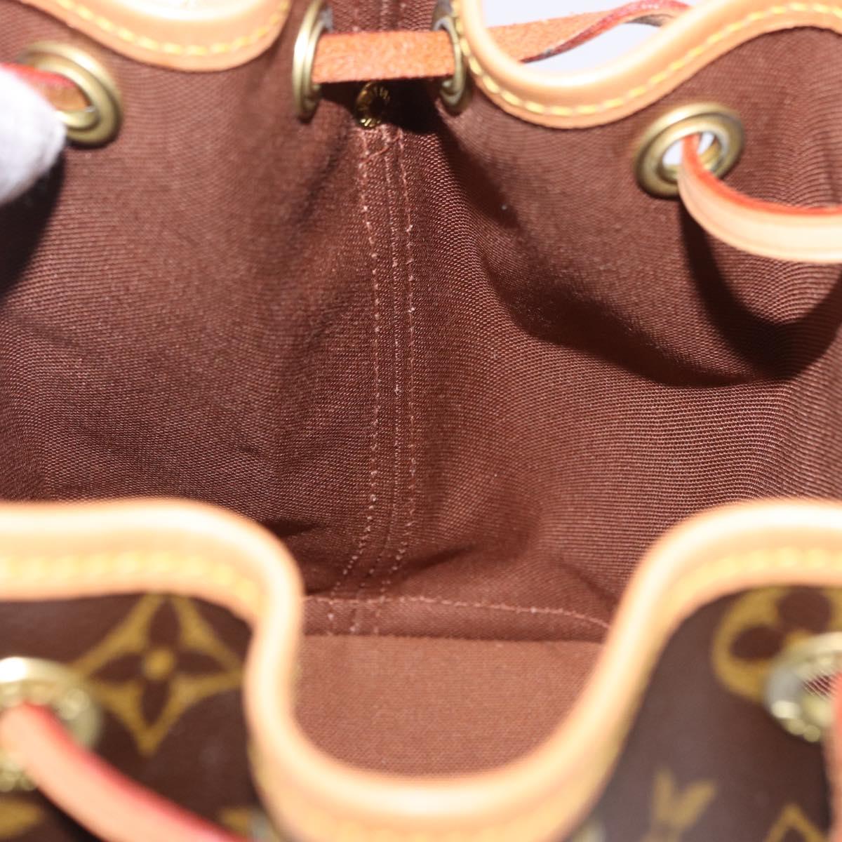 LOUIS VUITTON Monogram Noe BB Shoulder Bag M40817 LV Auth 196903SAV