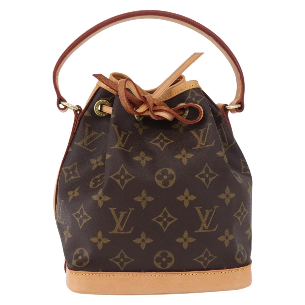LOUIS VUITTON Monogram Noe BB Shoulder Bag M40817 LV Auth 196903SAV