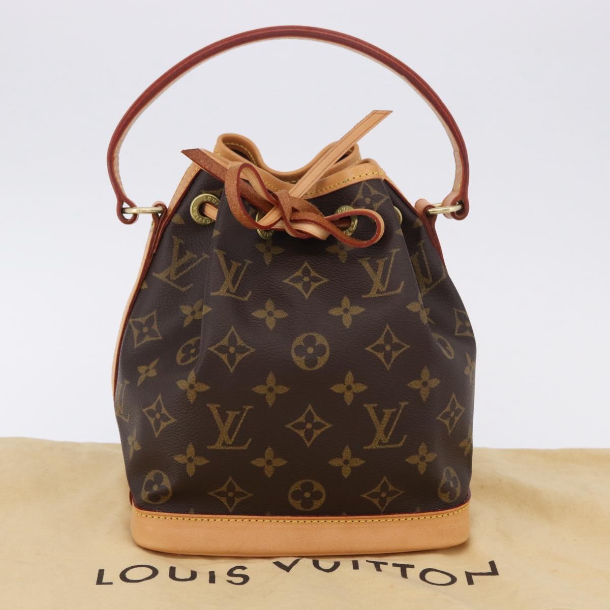 LOUIS VUITTON Monogram Noe BB Shoulder Bag M40817 LV Auth 196903SAV