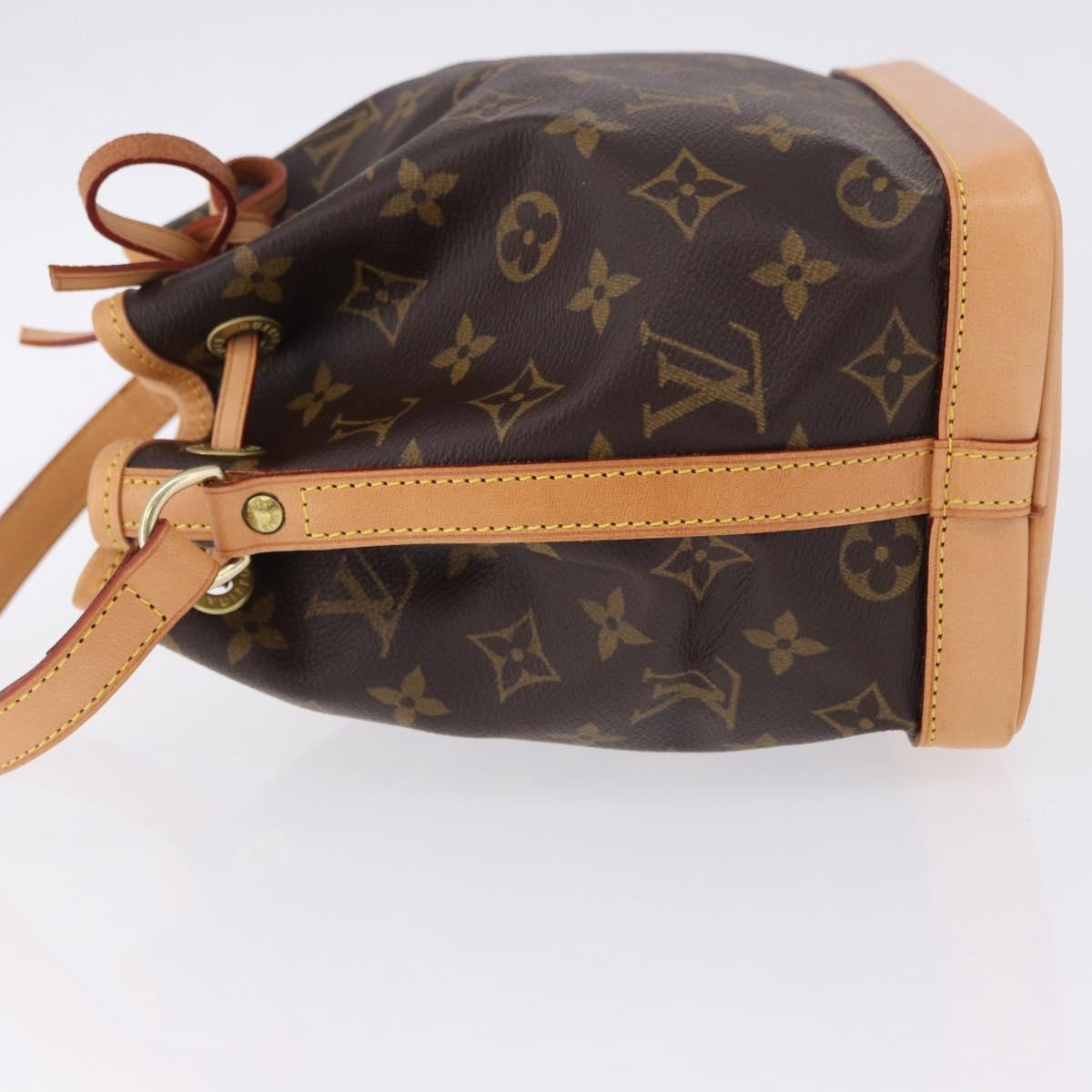LOUIS VUITTON Monogram Noe BB Shoulder Bag M40817 LV Auth 196903SAV