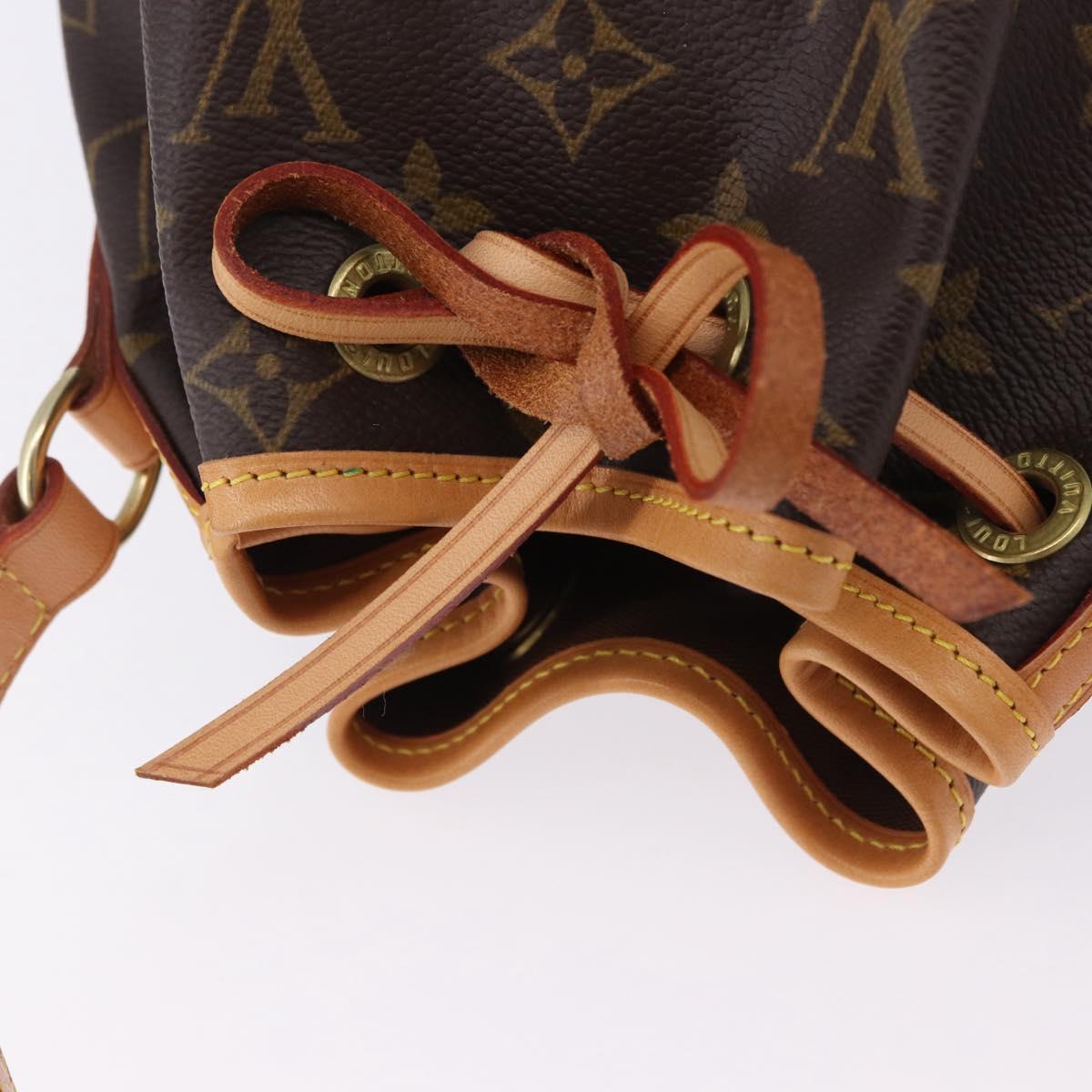 LOUIS VUITTON Monogram Noe BB Shoulder Bag M40817 LV Auth 196903SAV