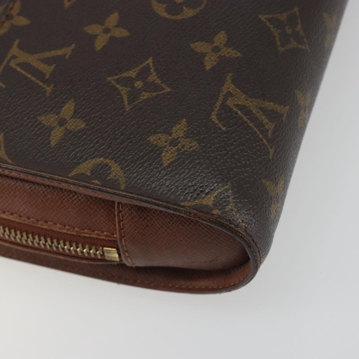 LOUIS VUITTON Monogram Orsay Clutch Bag M51790 LV Auth 196904