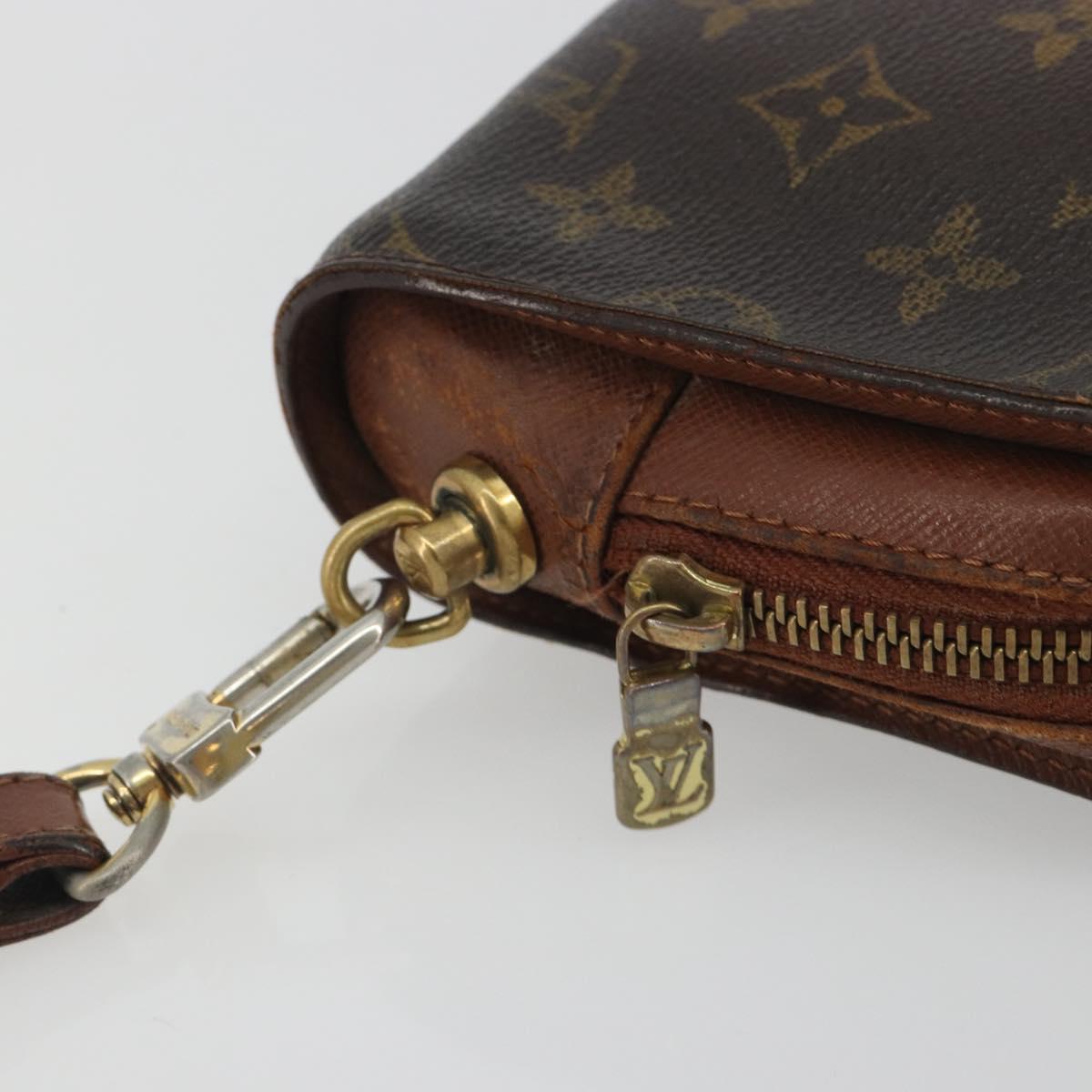 LOUIS VUITTON Monogram Orsay Clutch Bag M51790 LV Auth 196904