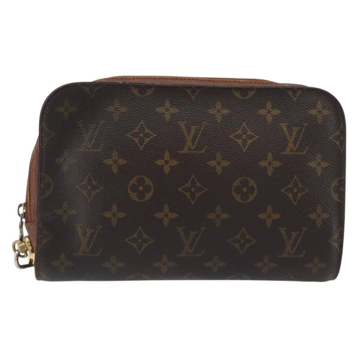 LOUIS VUITTON Monogram Orsay Clutch Bag M51790 LV Auth 196904