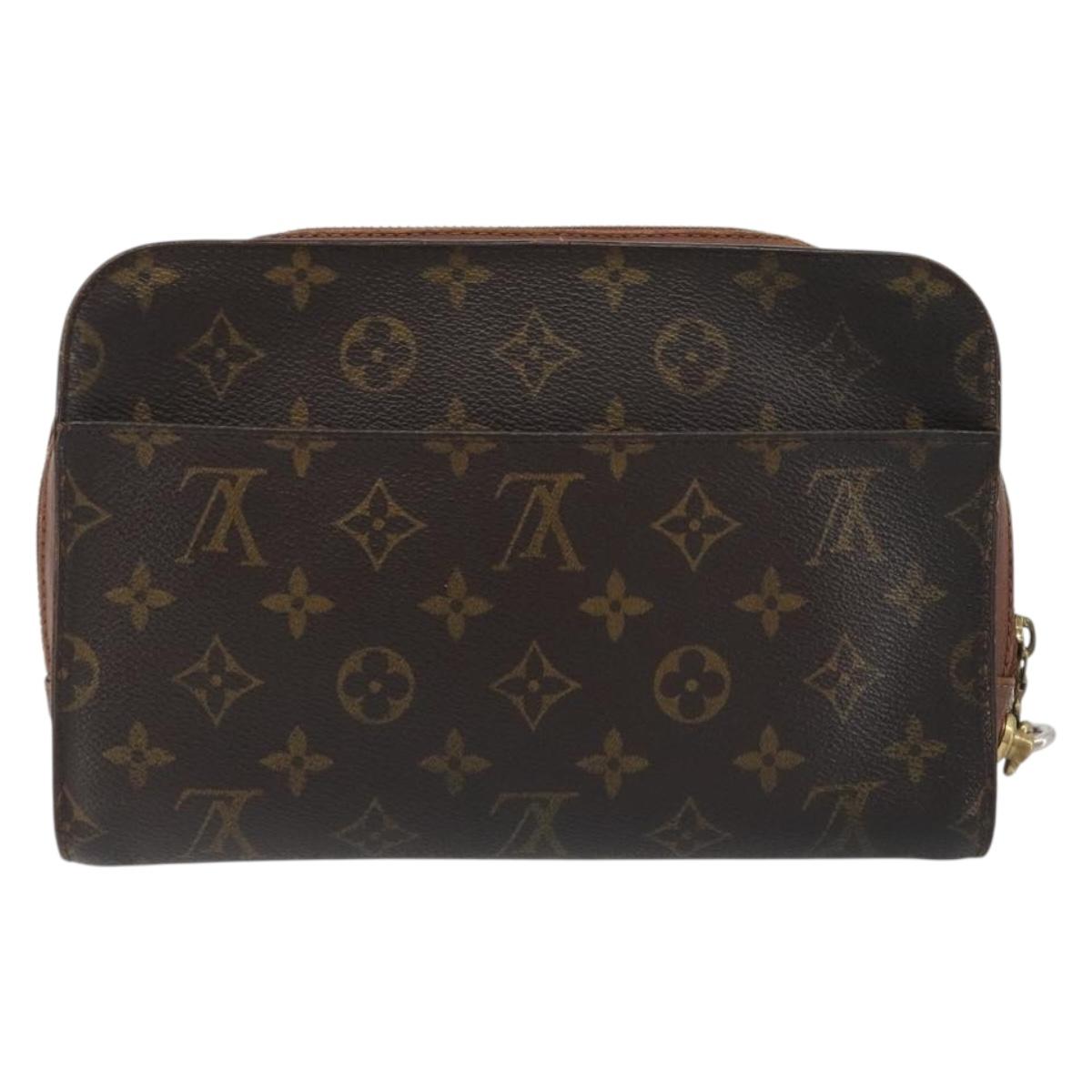 LOUIS VUITTON Monogram Orsay Clutch Bag M51790 LV Auth 196904