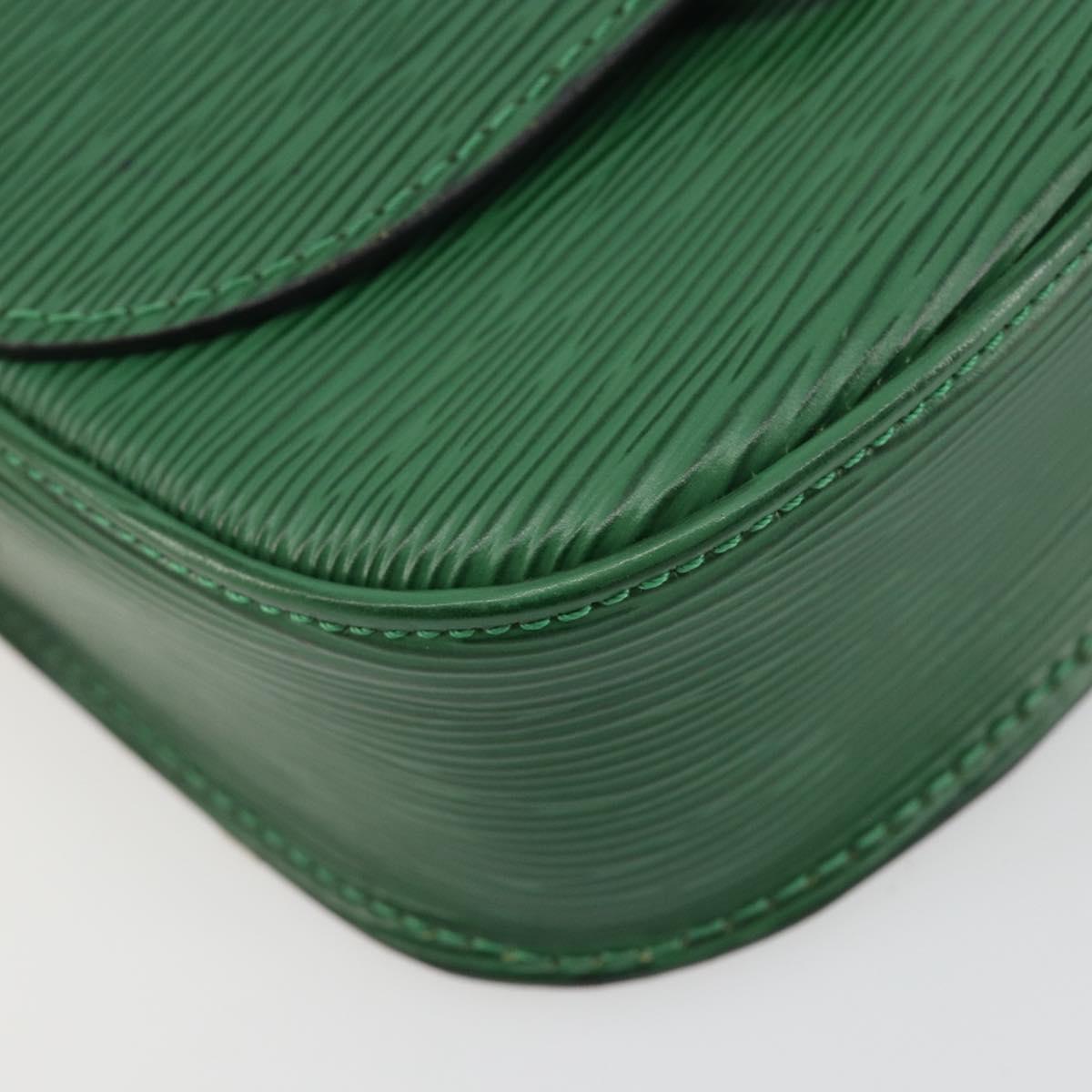 LOUIS VUITTON Epi Saint Cloud PM Shoulder Bag Green M52214 LV Auth 196906A