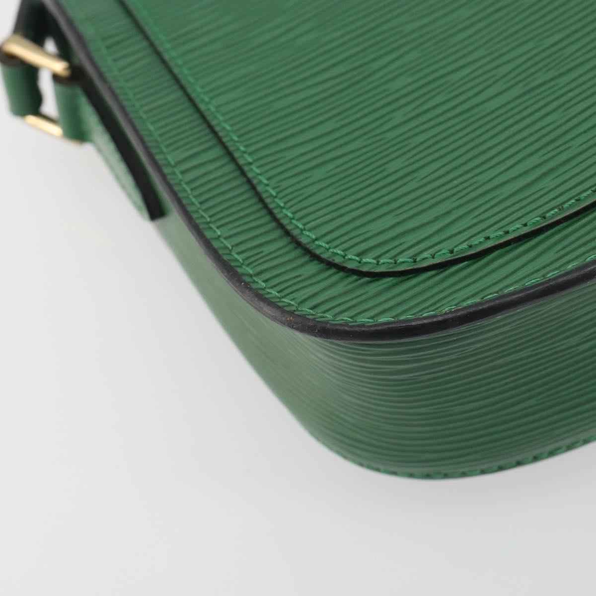LOUIS VUITTON Epi Saint Cloud PM Shoulder Bag Green M52214 LV Auth 196906A
