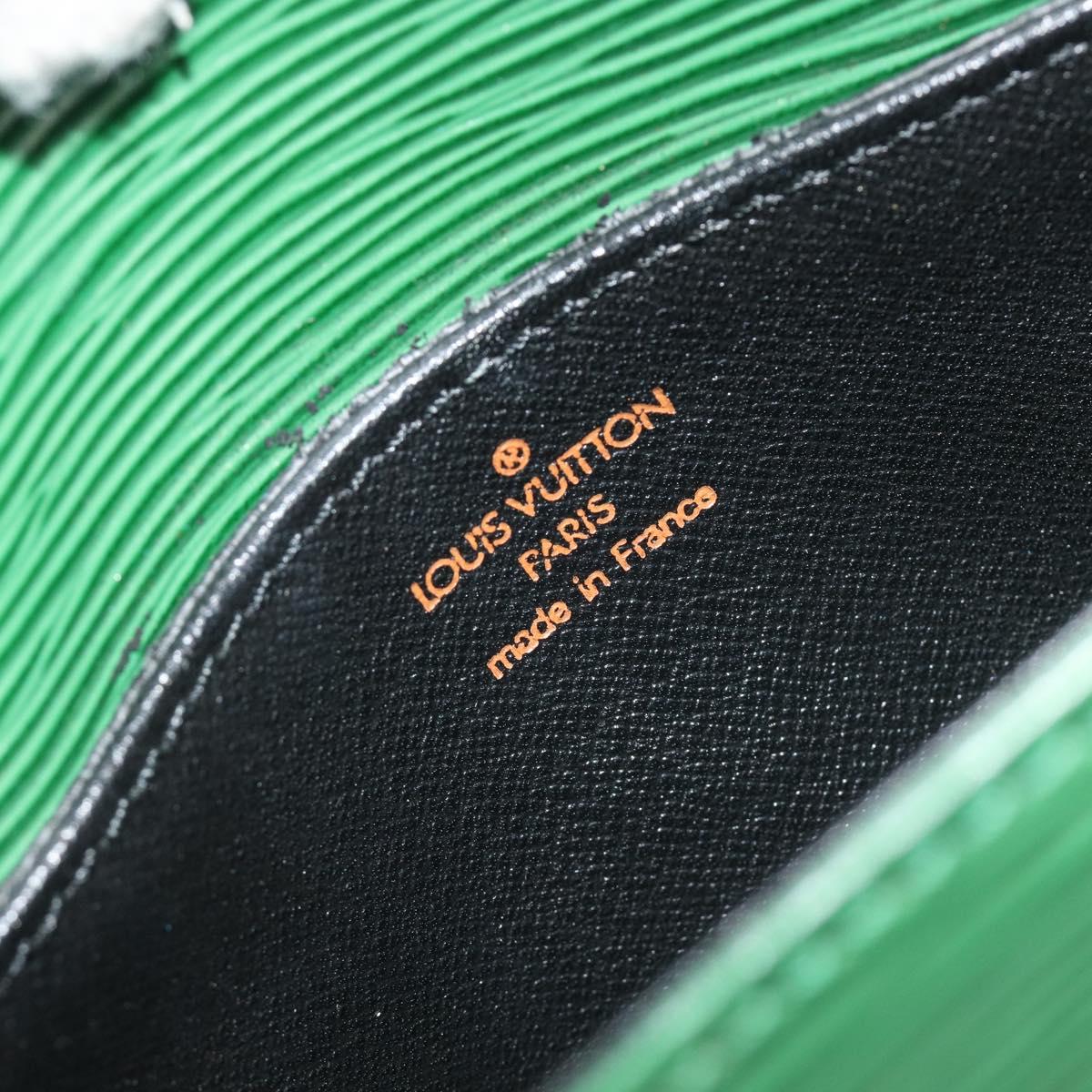 LOUIS VUITTON Epi Saint Cloud PM Shoulder Bag Green M52214 LV Auth 196906A