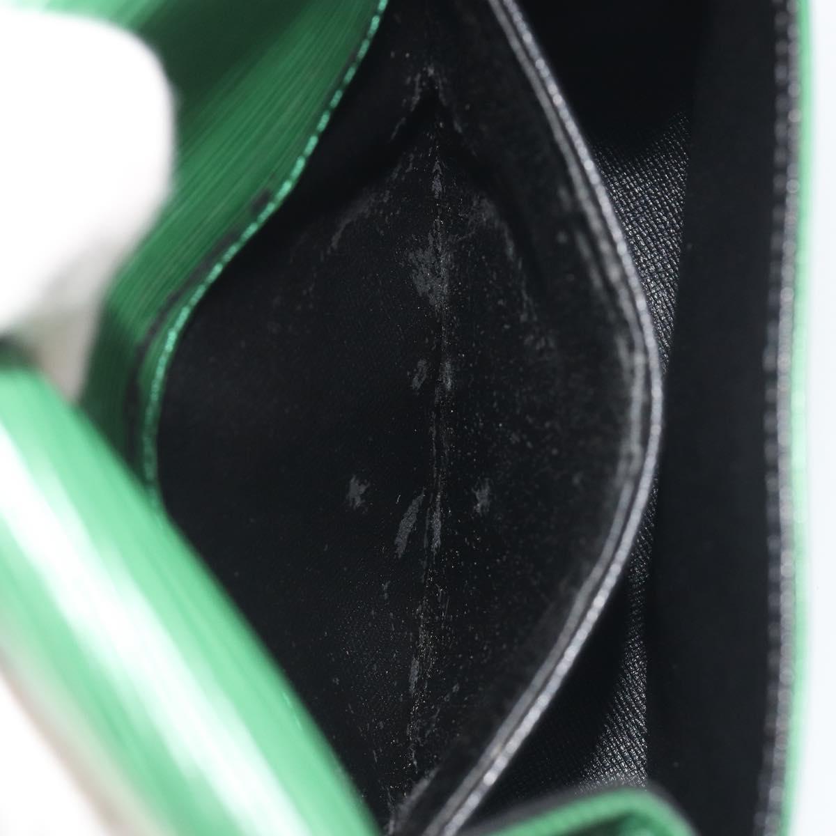 LOUIS VUITTON Epi Saint Cloud PM Shoulder Bag Green M52214 LV Auth 196906A
