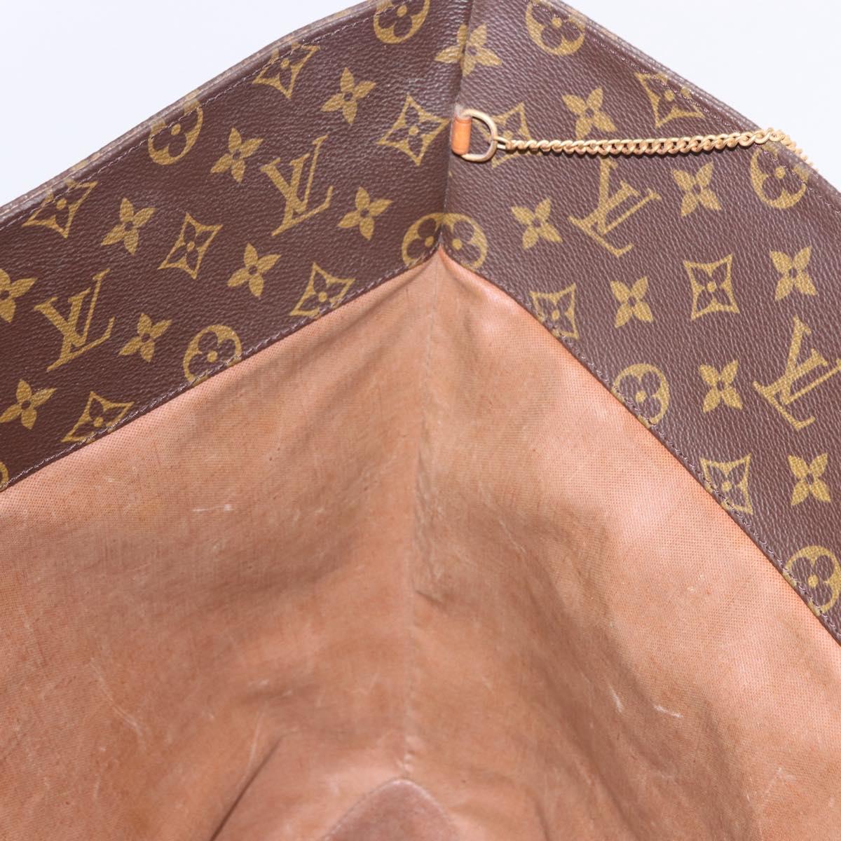 LOUIS VUITTON Monogram Sac Shopping GM Tote Bag M51110 LV Auth 196909A
