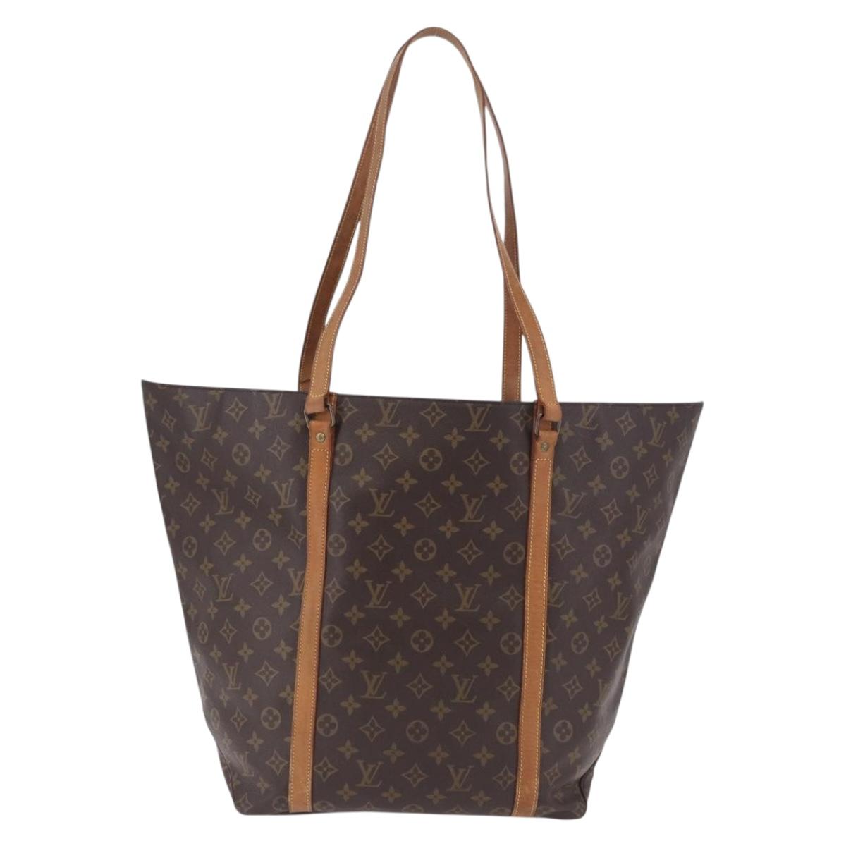 LOUIS VUITTON Monogram Sac Shopping GM Tote Bag M51110 LV Auth 196909A