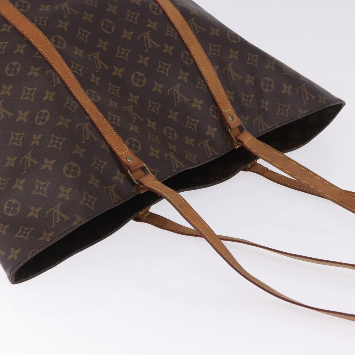 LOUIS VUITTON Monogram Sac Shopping GM Tote Bag M51110 LV Auth 196909A