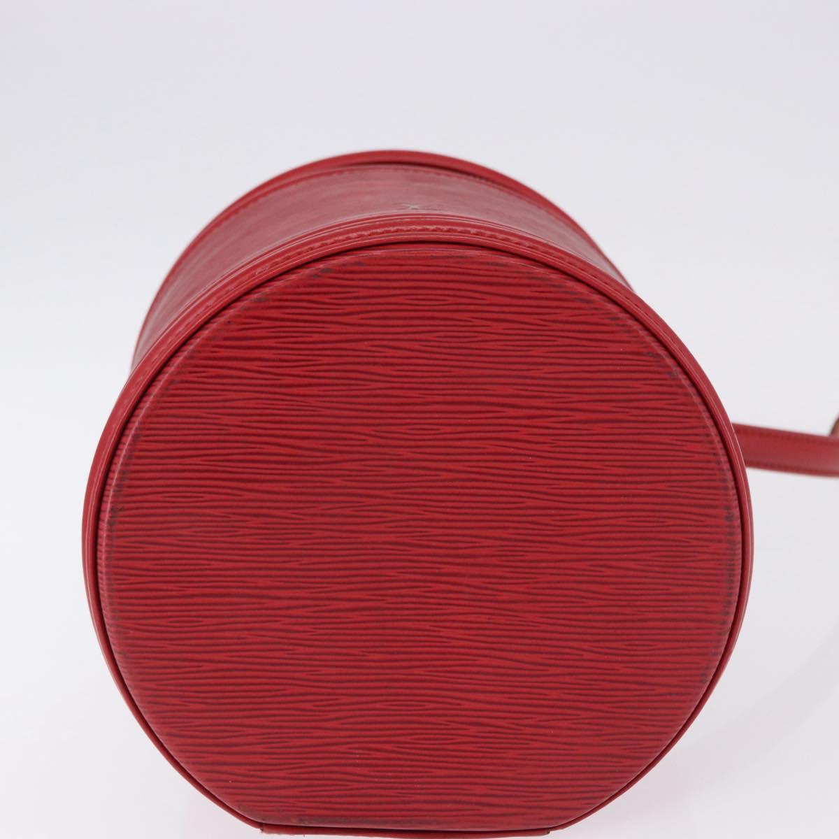 LOUIS VUITTON Epi Cannes Hand Bag Red M48037 LV Auth 196923