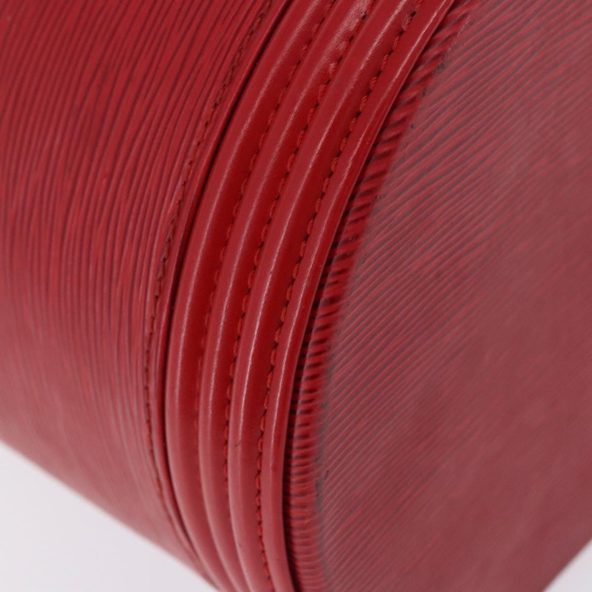 LOUIS VUITTON Epi Cannes Hand Bag Red M48037 LV Auth 196923