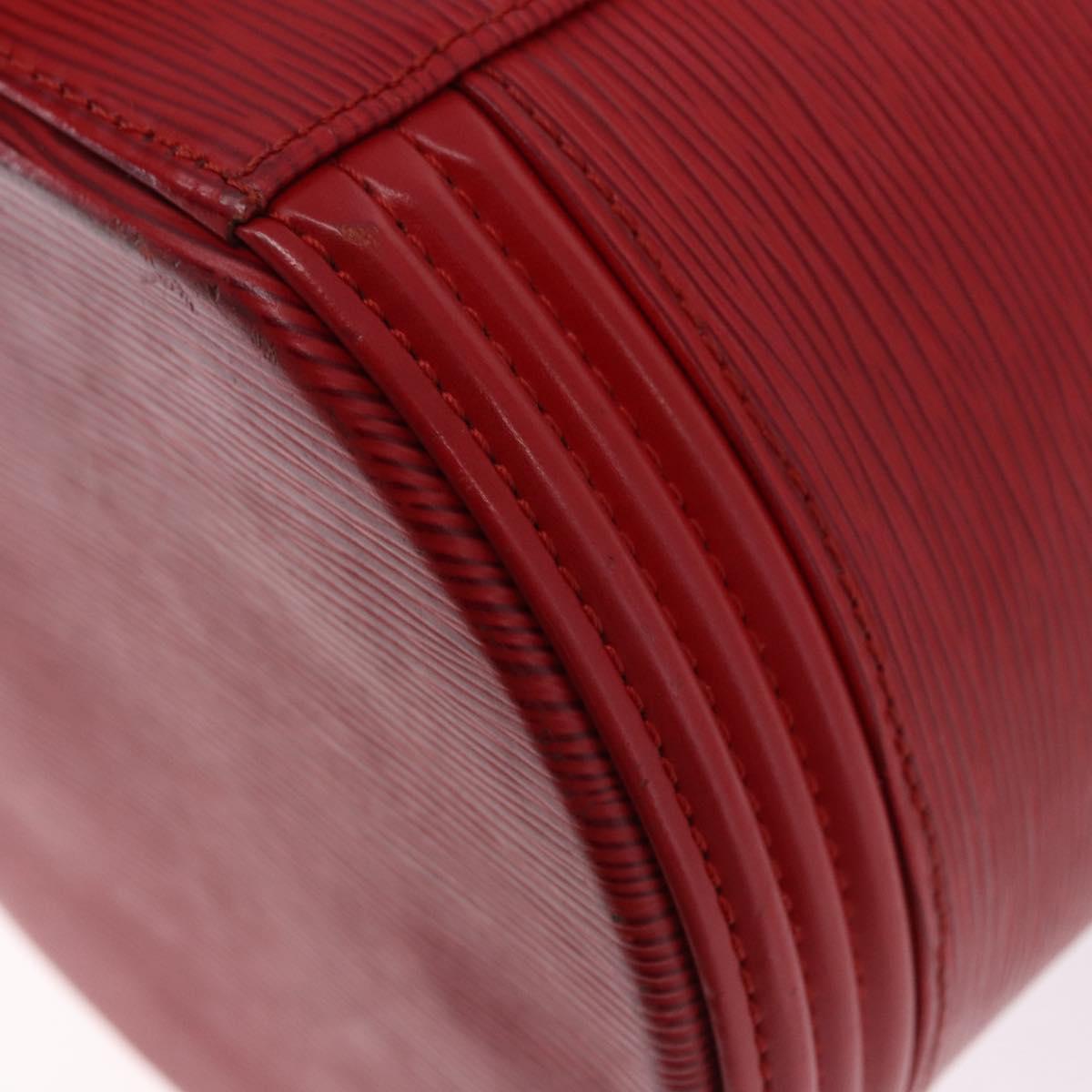 LOUIS VUITTON Epi Cannes Hand Bag Red M48037 LV Auth 196923