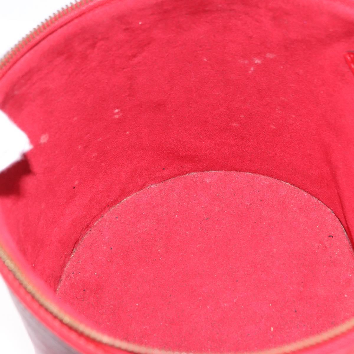 LOUIS VUITTON Epi Cannes Hand Bag Red M48037 LV Auth 196923