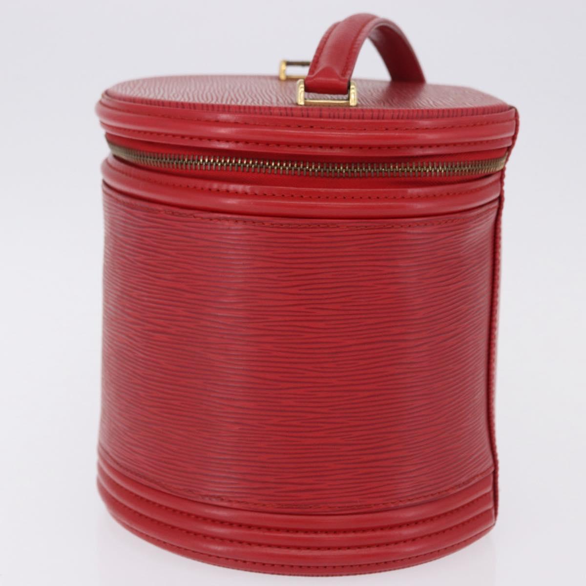LOUIS VUITTON Epi Cannes Hand Bag Red M48037 LV Auth 196923