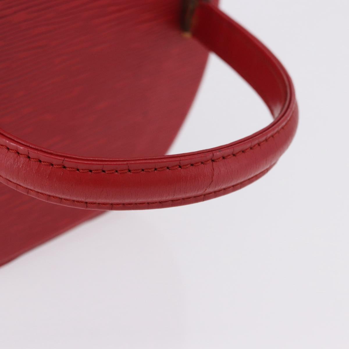 LOUIS VUITTON Epi Cannes Hand Bag Red M48037 LV Auth 196923