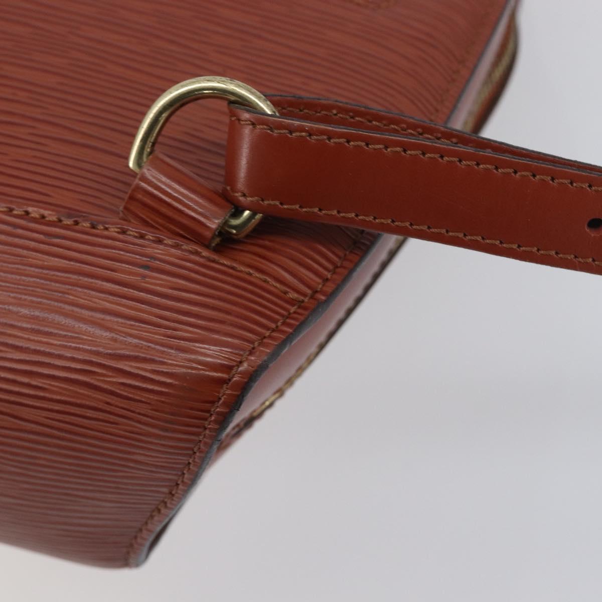 LOUIS VUITTON Epi Mabillon Backpack Brown M52233 LV Auth 196927A