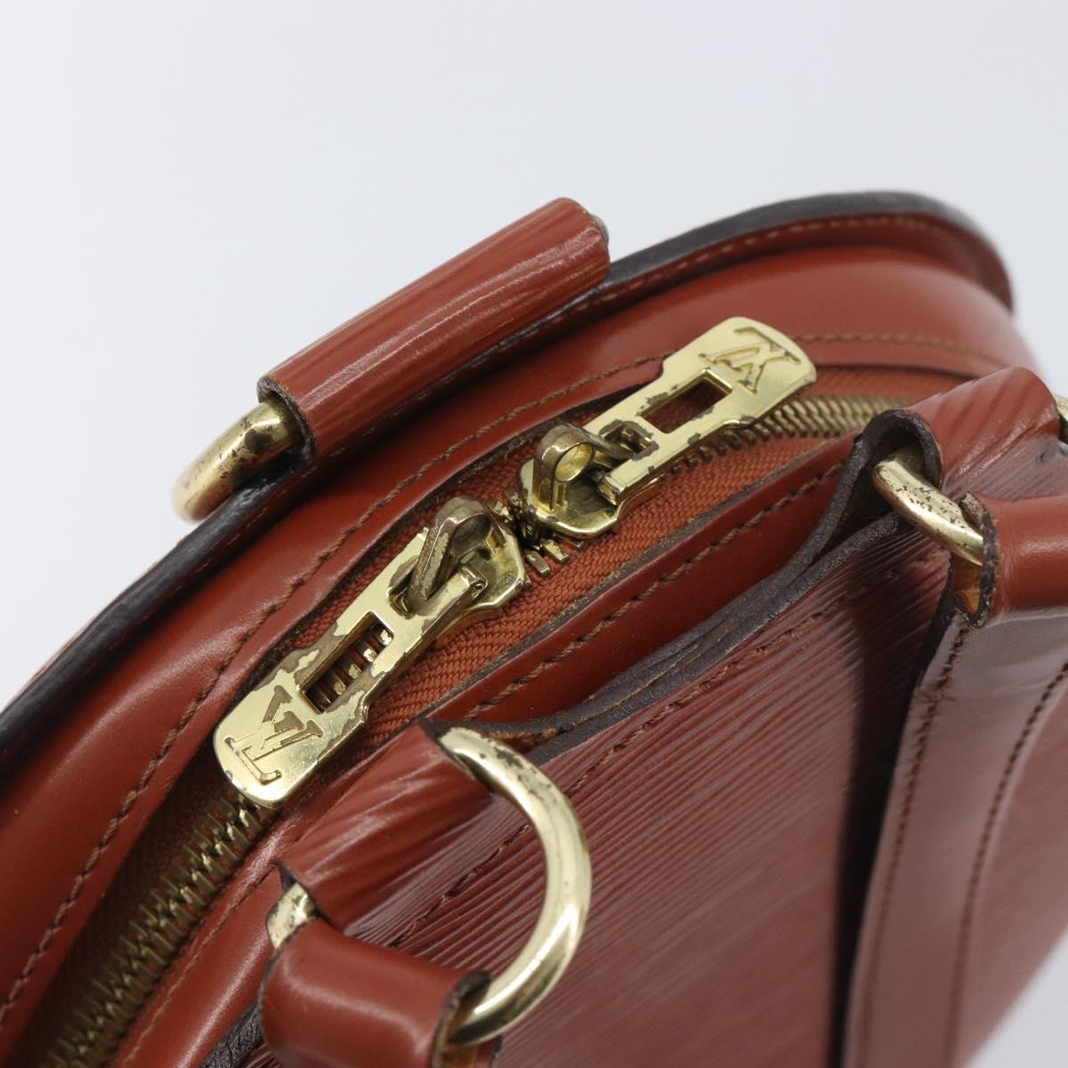 LOUIS VUITTON Epi Mabillon Backpack Brown M52233 LV Auth 196927A