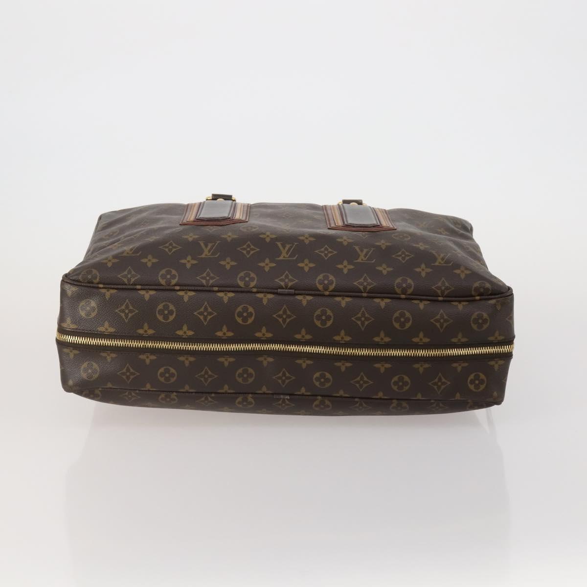 LOUIS VUITTON Monogram Bekia Anthracite Porte Documents Bag M95531 Auth 196929