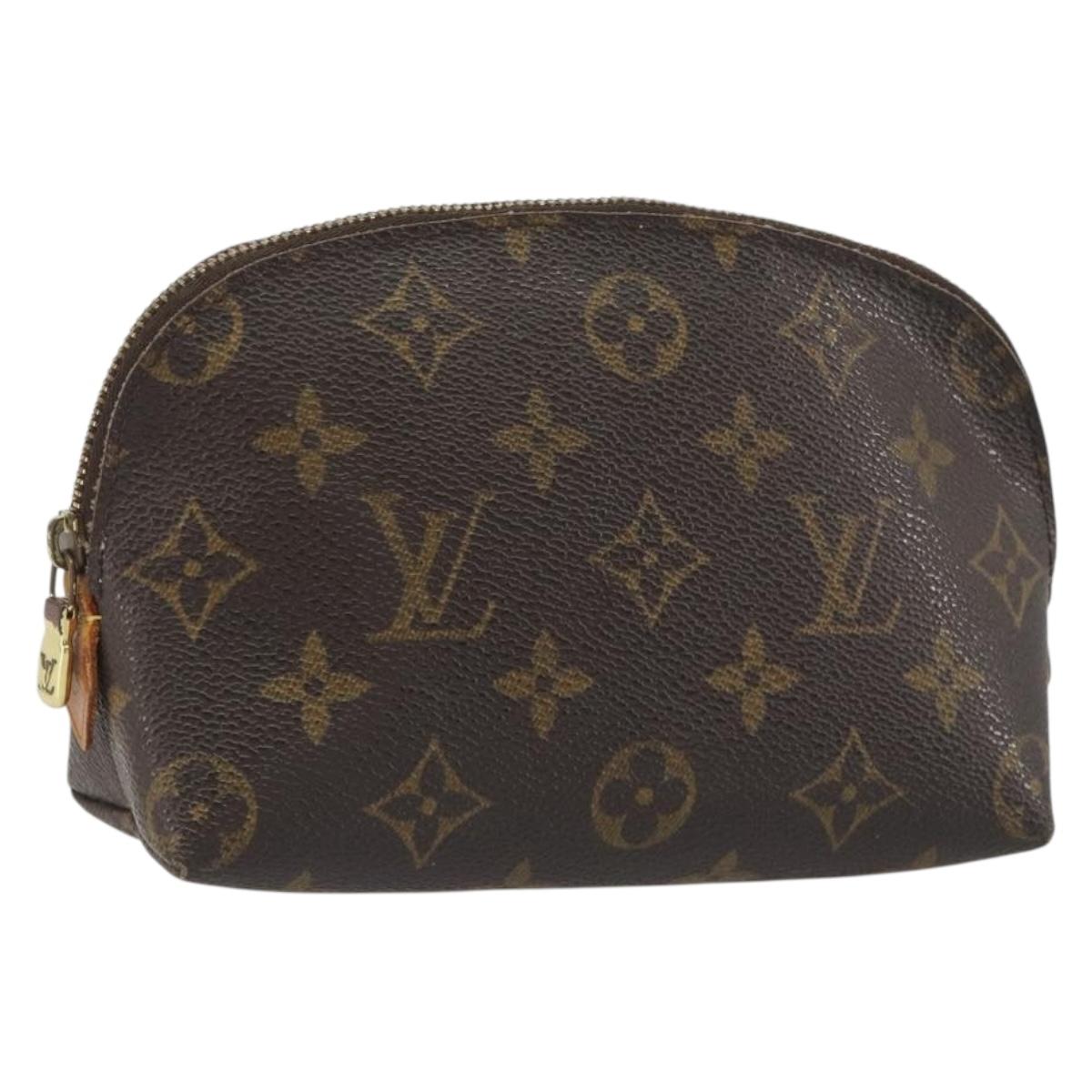 LOUIS VUITTON Monogram Pochette Cosmetic PM Pouch M43998 LV Auth 196931