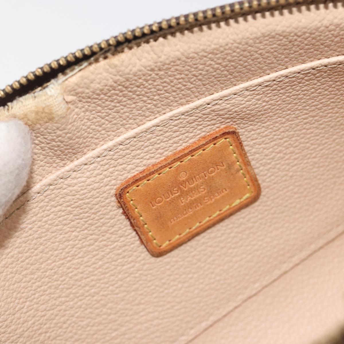 LOUIS VUITTON Monogram Pochette Cosmetic PM Pouch M43998 LV Auth 196931