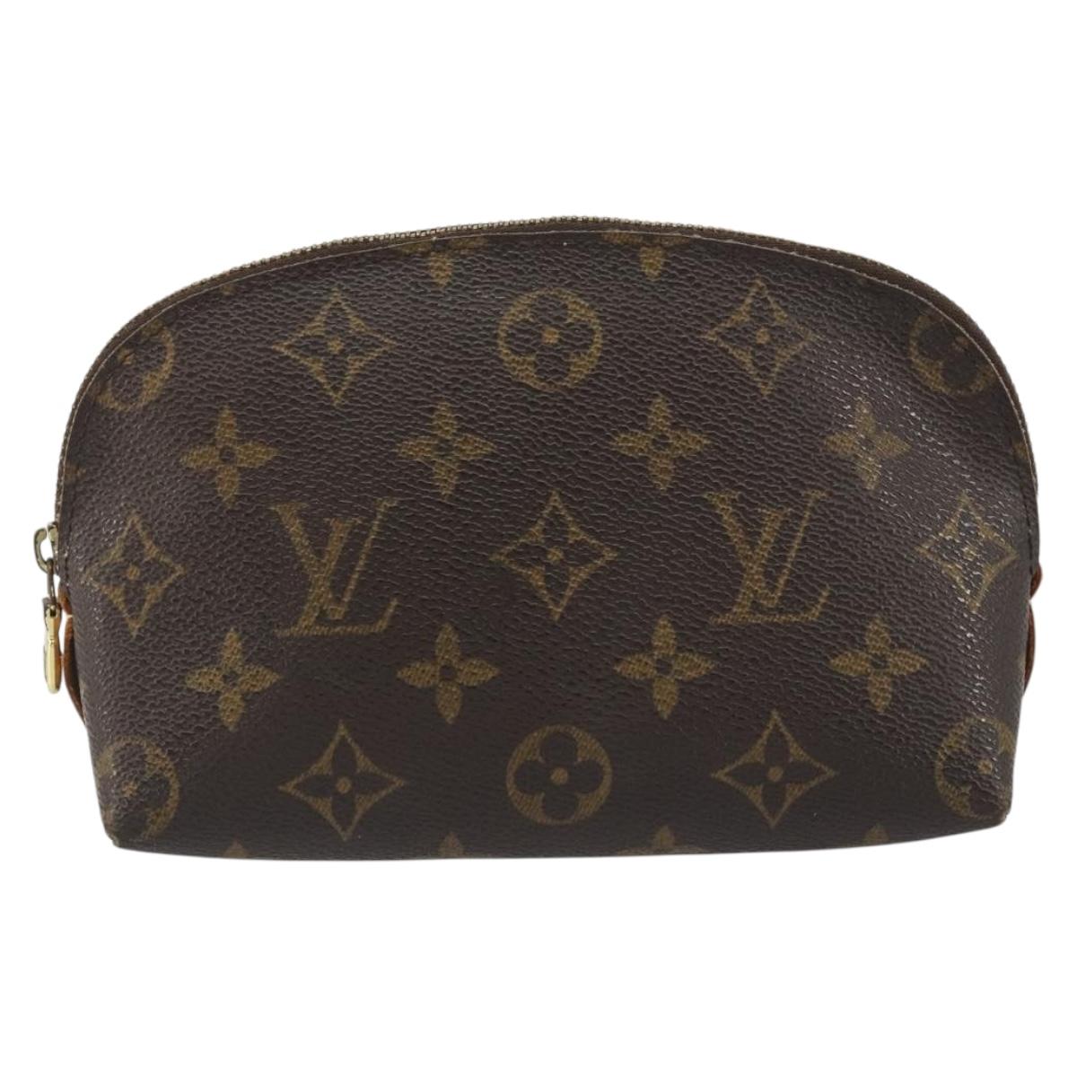 LOUIS VUITTON Monogram Pochette Cosmetic PM Pouch M43998 LV Auth 196931