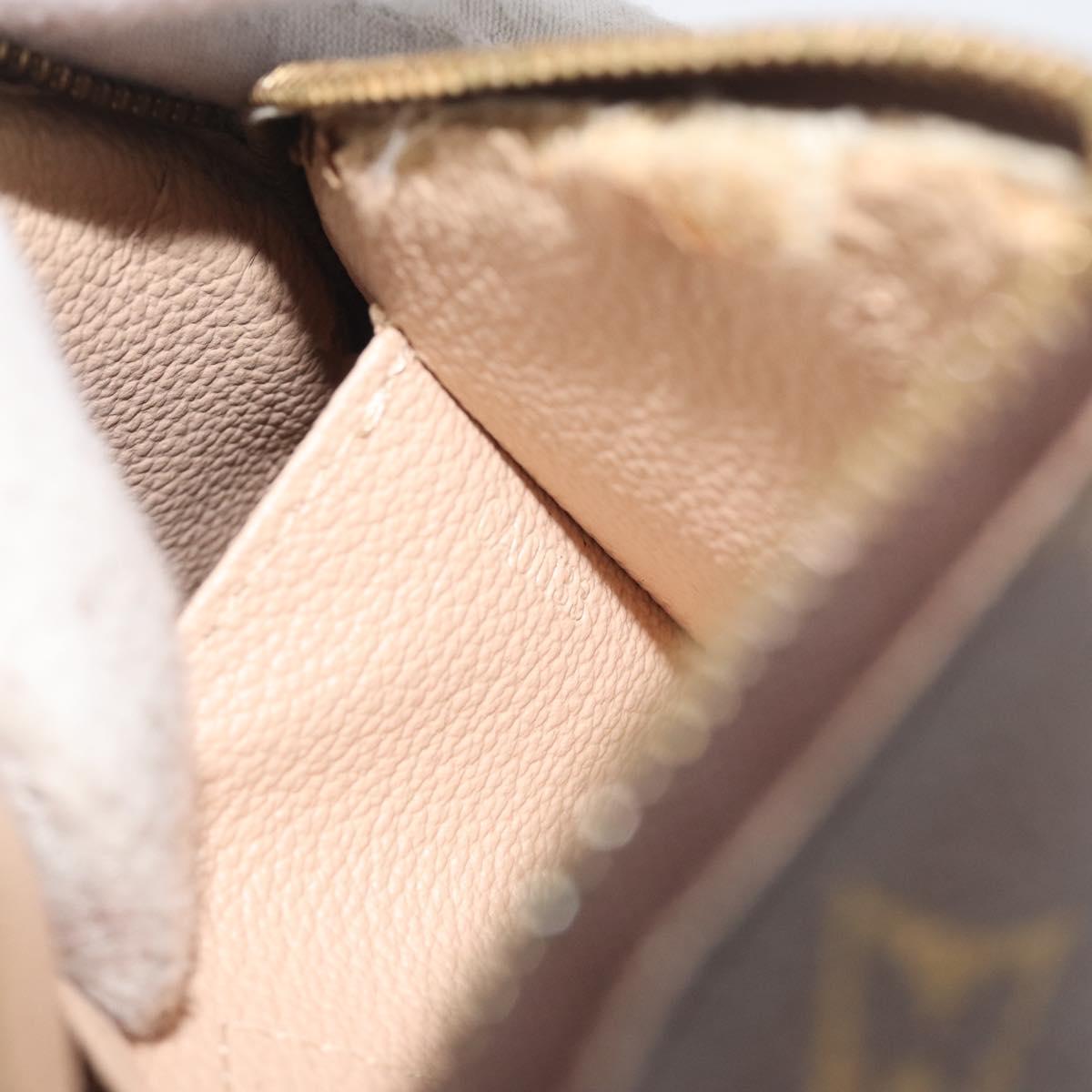 LOUIS VUITTON Monogram Pochette Cosmetic PM Pouch M43998 LV Auth 196931
