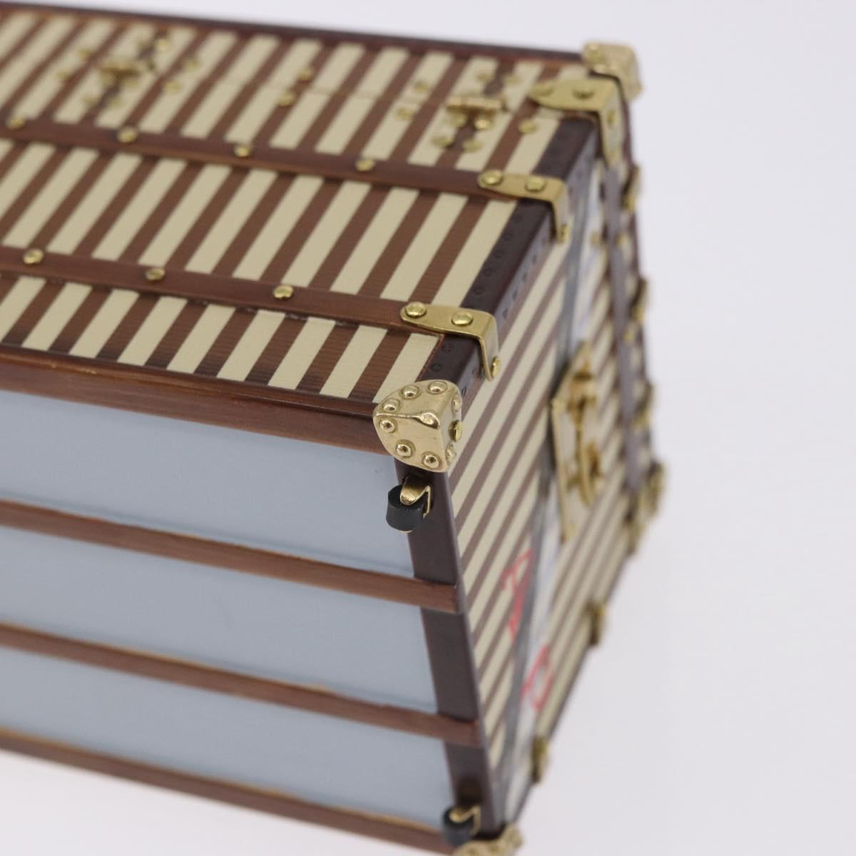LOUIS VUITTON MALLE COURRIER 1888 Paper weight Beige Brown M99729 Auth 196934M