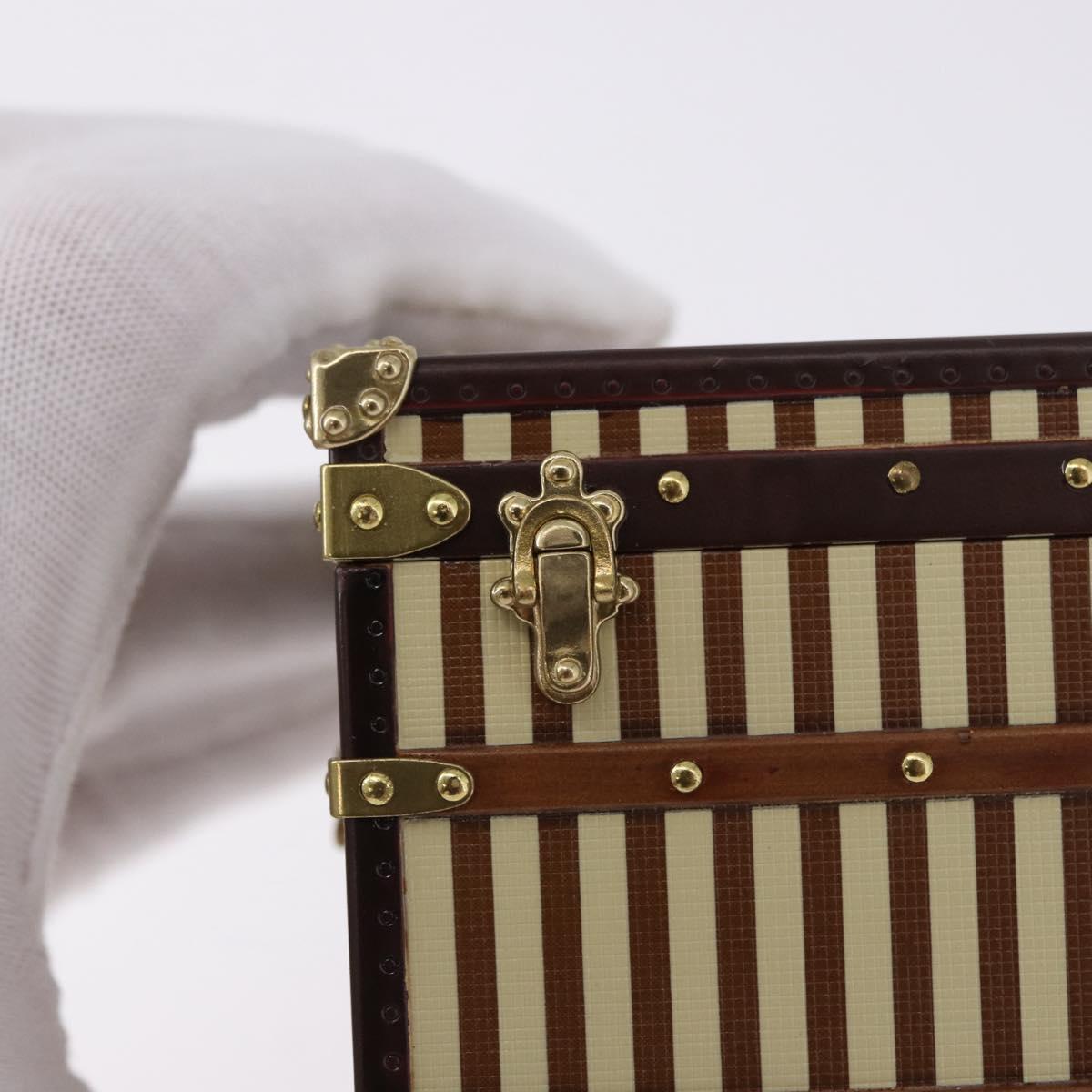 LOUIS VUITTON MALLE COURRIER 1888 Paper weight Beige Brown M99729 Auth 196934M