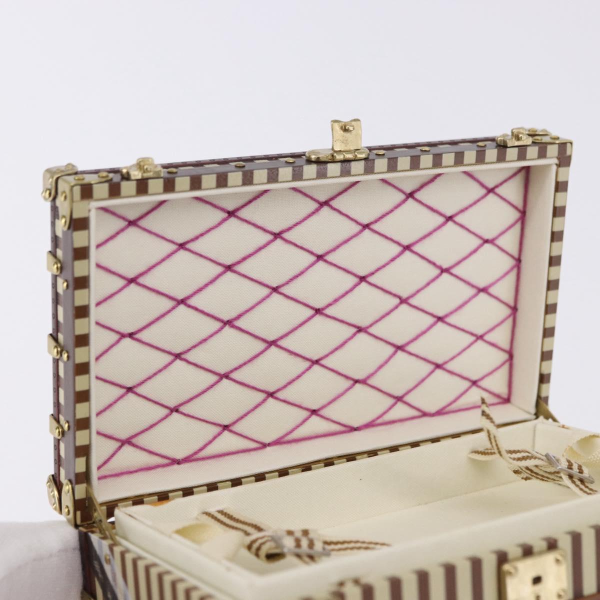 LOUIS VUITTON MALLE COURRIER 1888 Paper weight Beige Brown M99729 Auth 196934M