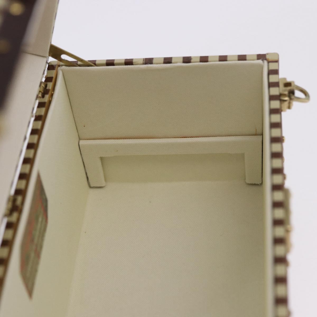 LOUIS VUITTON MALLE COURRIER 1888 Paper weight Beige Brown M99729 Auth 196934M