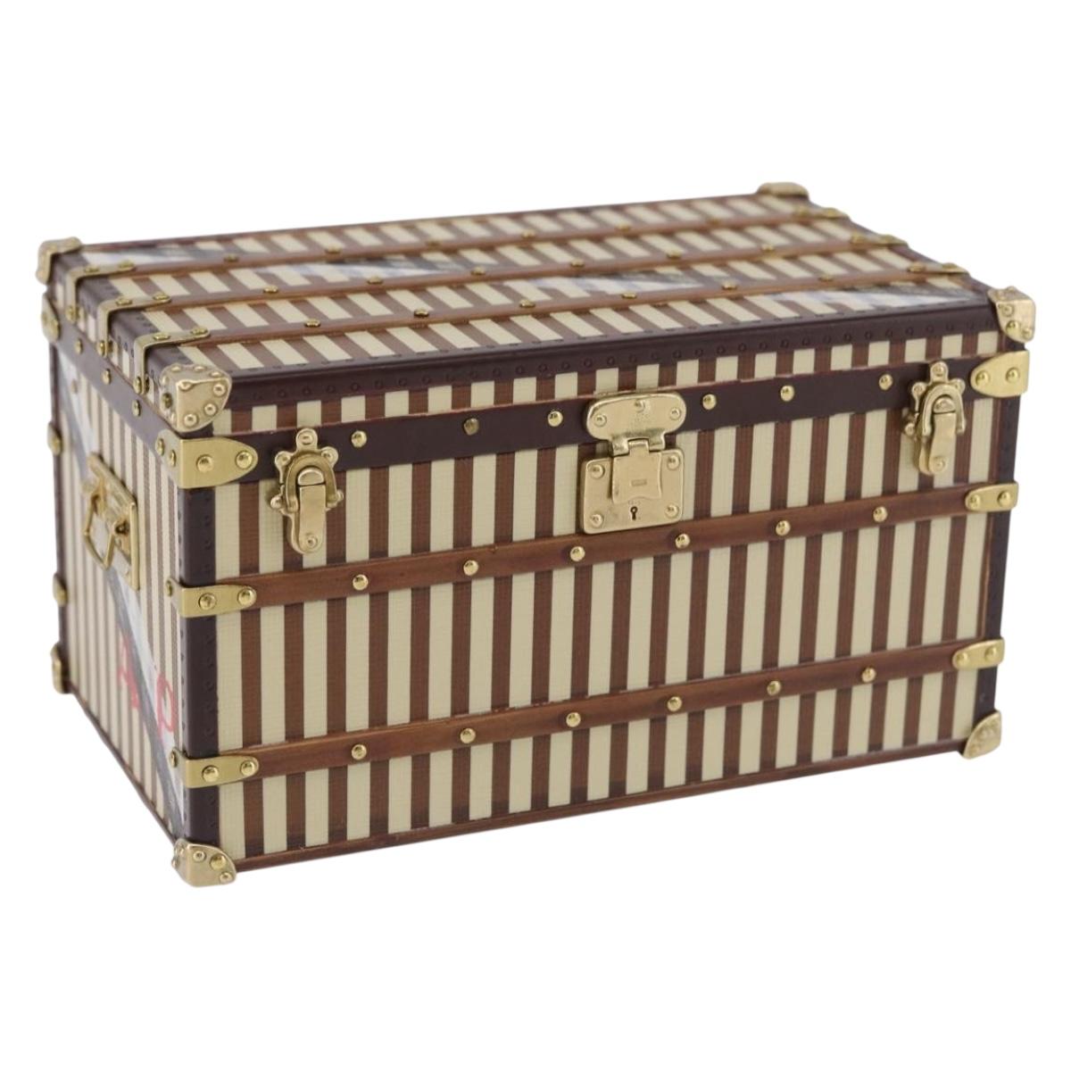 LOUIS VUITTON MALLE COURRIER 1888 Paper weight Beige Brown M99729 Auth 196934M