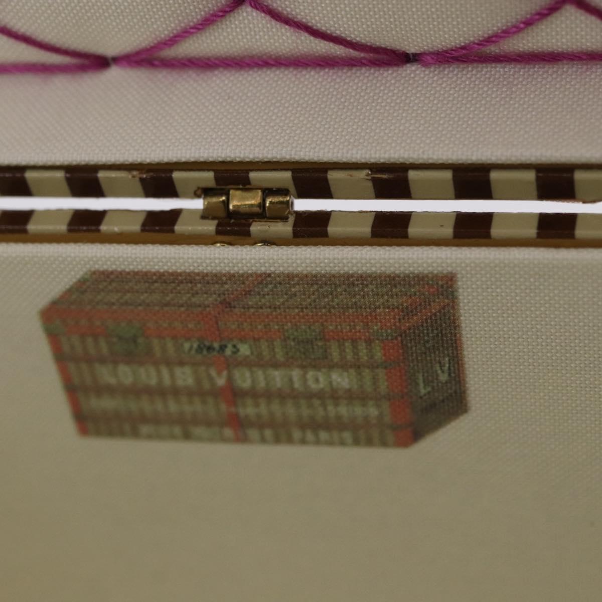 LOUIS VUITTON MALLE COURRIER 1888 Paper weight Beige Brown M99729 Auth 196934M