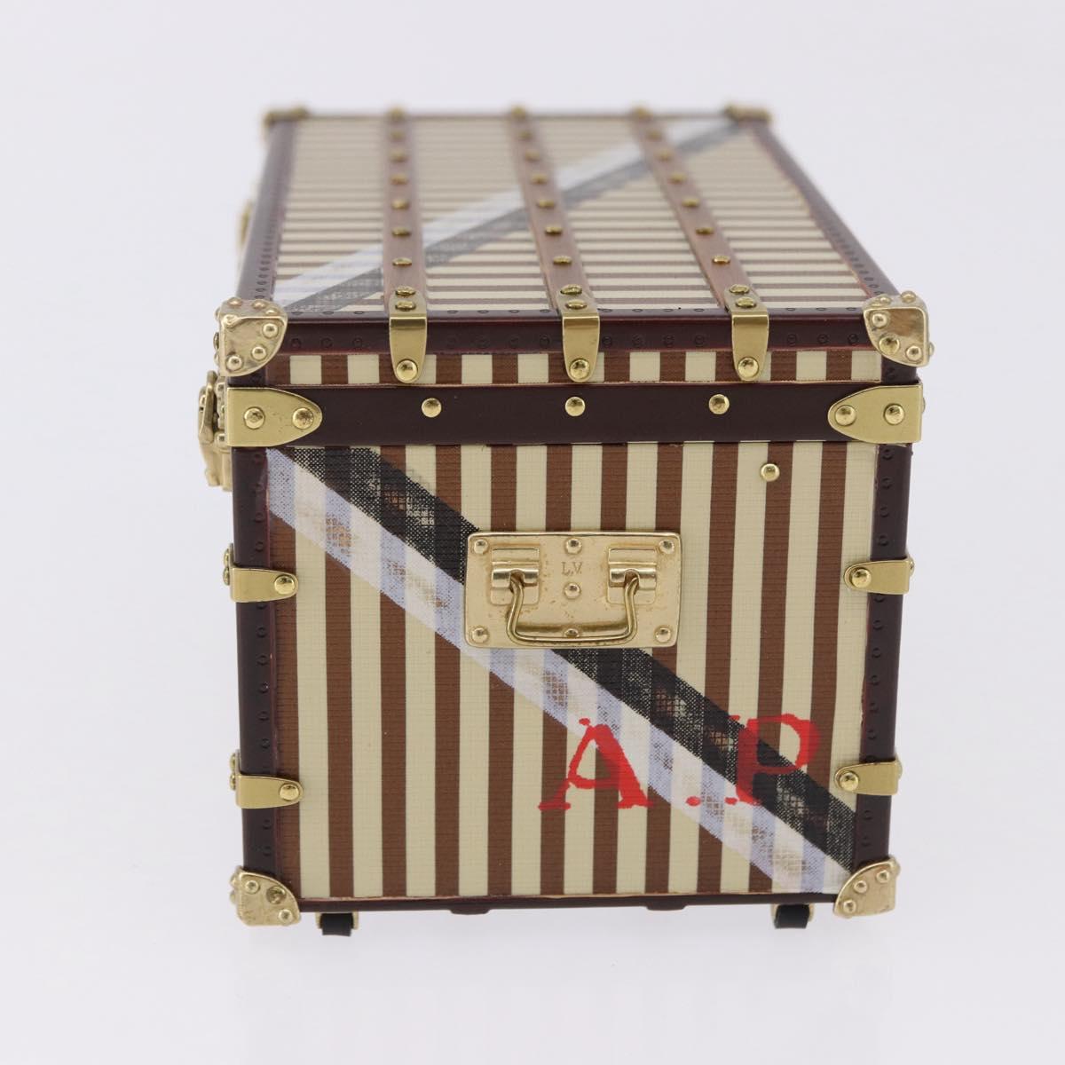 LOUIS VUITTON MALLE COURRIER 1888 Paper weight Beige Brown M99729 Auth 196934M