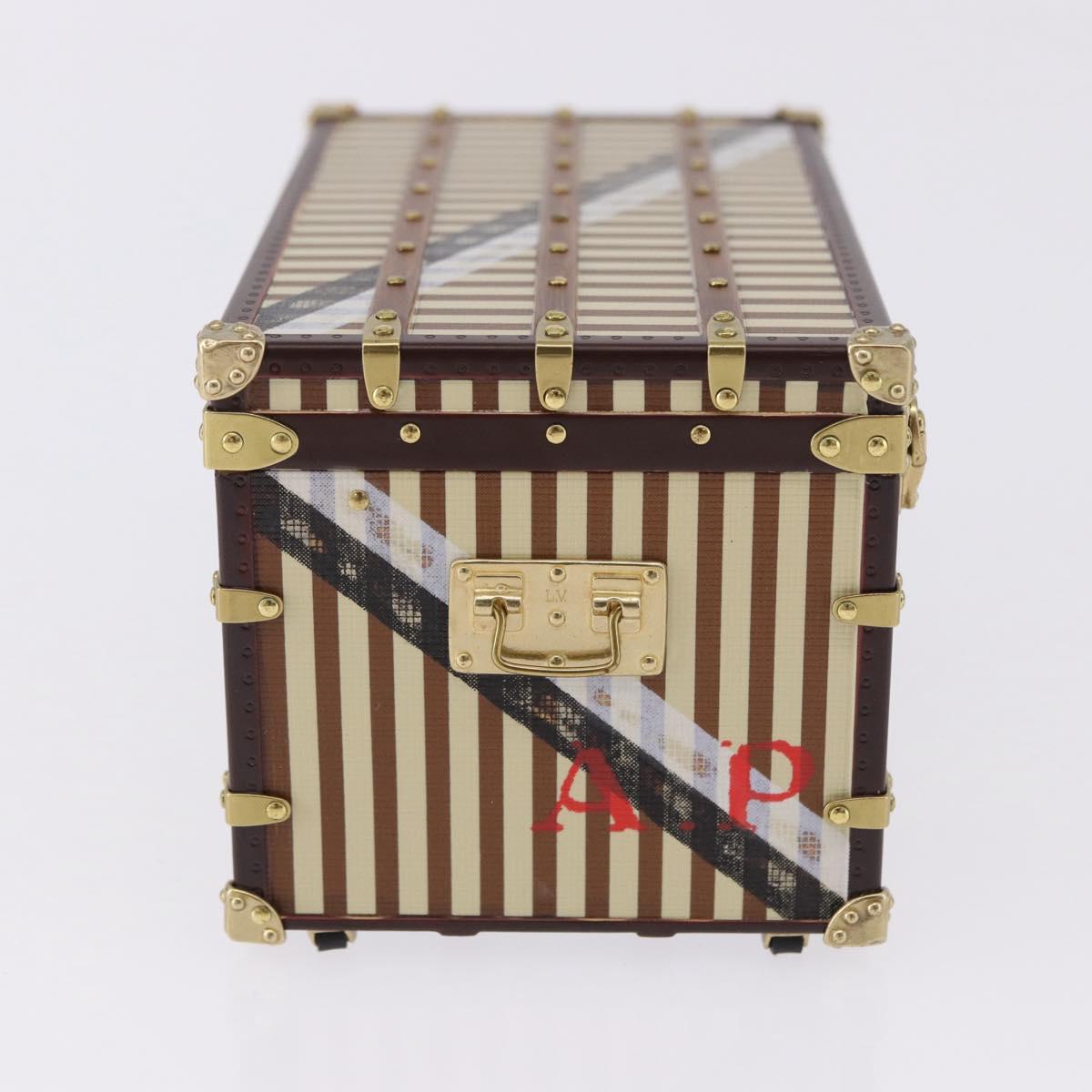 LOUIS VUITTON MALLE COURRIER 1888 Paper weight Beige Brown M99729 Auth 196934M