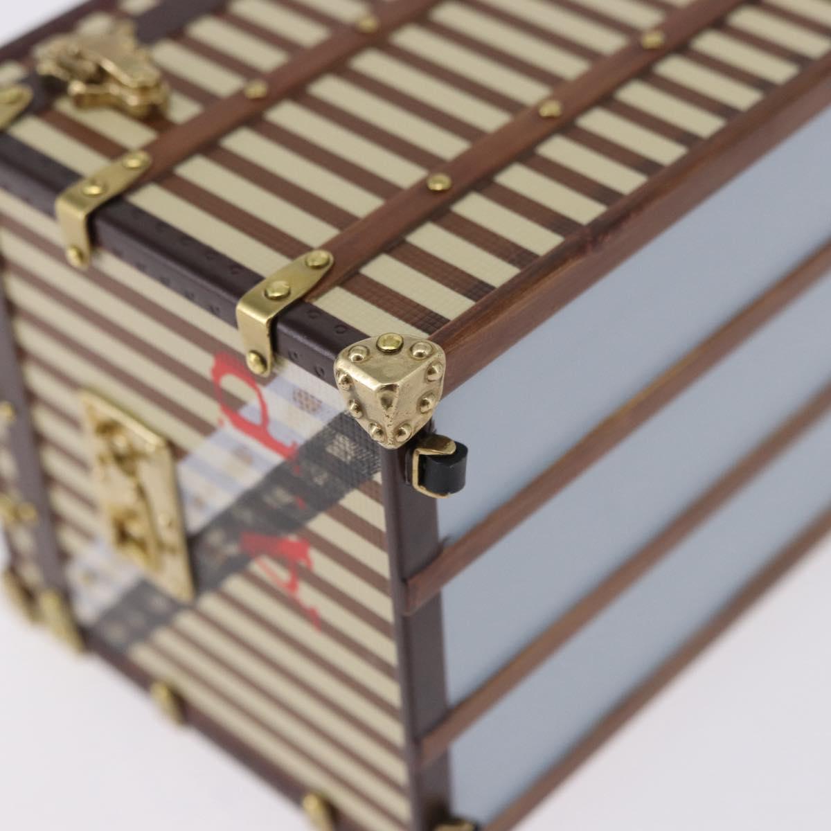 LOUIS VUITTON MALLE COURRIER 1888 Paper weight Beige Brown M99729 Auth 196934M