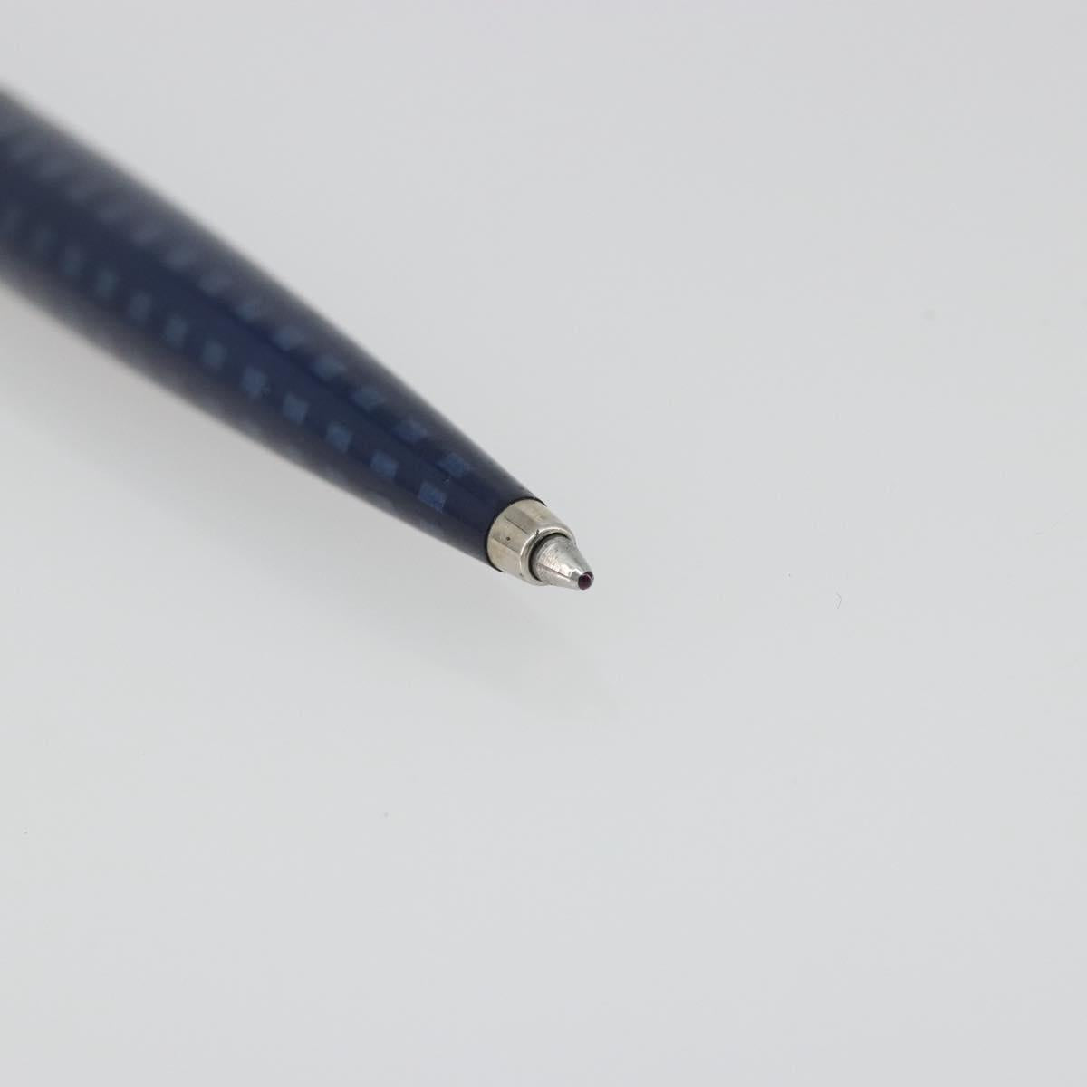 LOUIS VUITTON Jet Rack Ballpoint Pen metal Blue N79155 LV Auth 196940