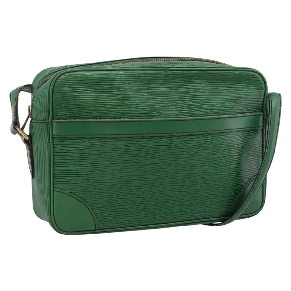 LOUIS VUITTON Epi Trocadero 27 Shoulder Bag Green M52314 LV Auth 196957