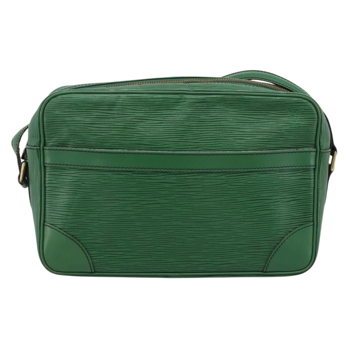 LOUIS VUITTON Epi Trocadero 27 Shoulder Bag Green M52314 LV Auth 196957