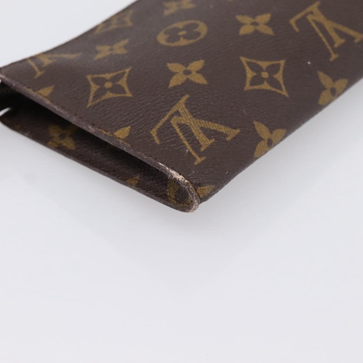 LOUIS VUITTON Monogram Bucket GM Accessory Pouch LV Auth 196968