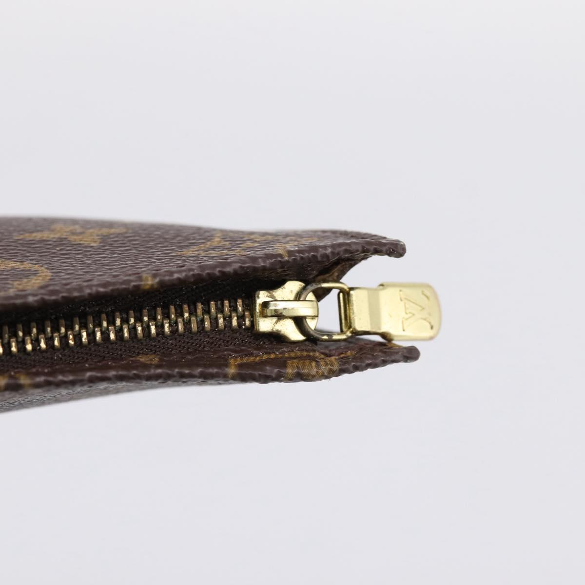 LOUIS VUITTON Monogram Bucket GM Accessory Pouch LV Auth 196968