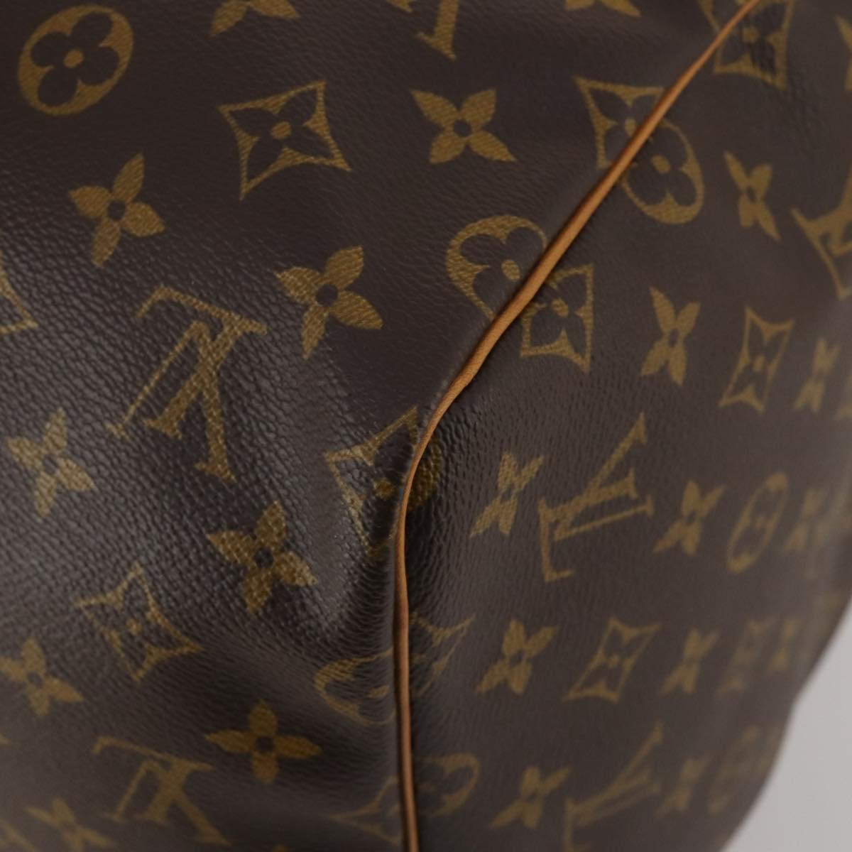 LOUIS VUITTON Monogram Keepall 55 Boston Bag M41424 LV Auth 196969V