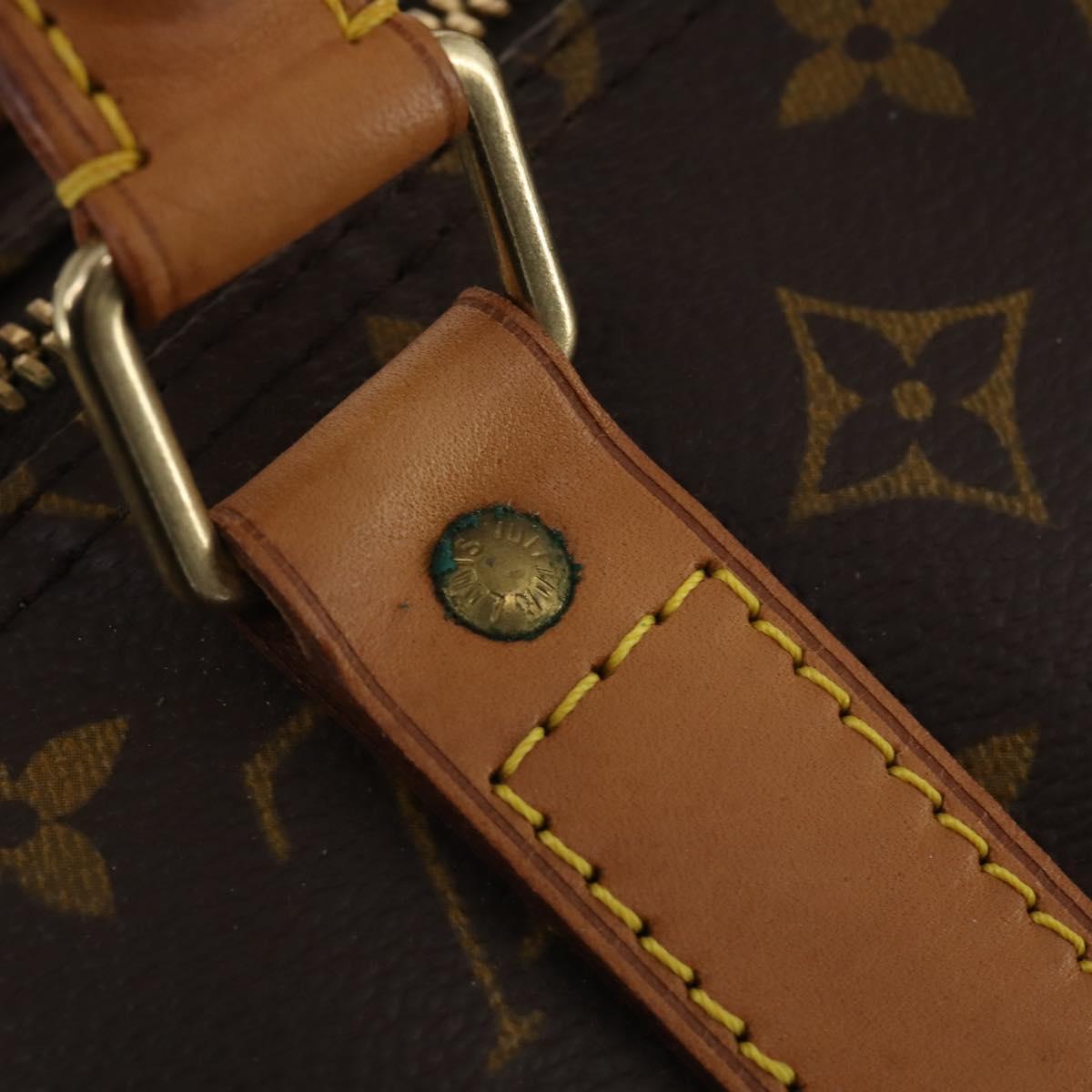 LOUIS VUITTON Monogram Keepall 55 Boston Bag M41424 LV Auth 196969V