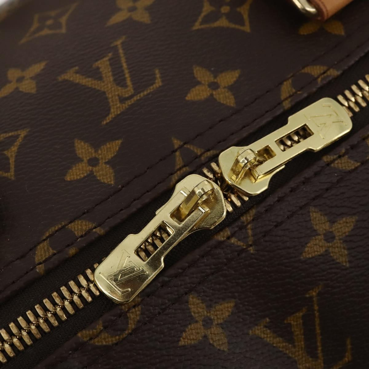 LOUIS VUITTON Monogram Keepall 55 Boston Bag M41424 LV Auth 196969V