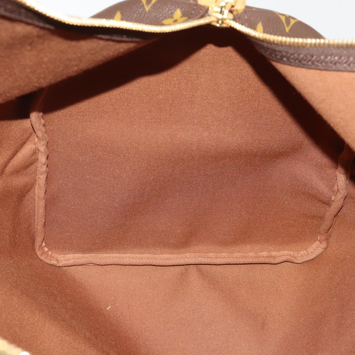 LOUIS VUITTON Monogram Keepall 55 Boston Bag M41424 LV Auth 196969V