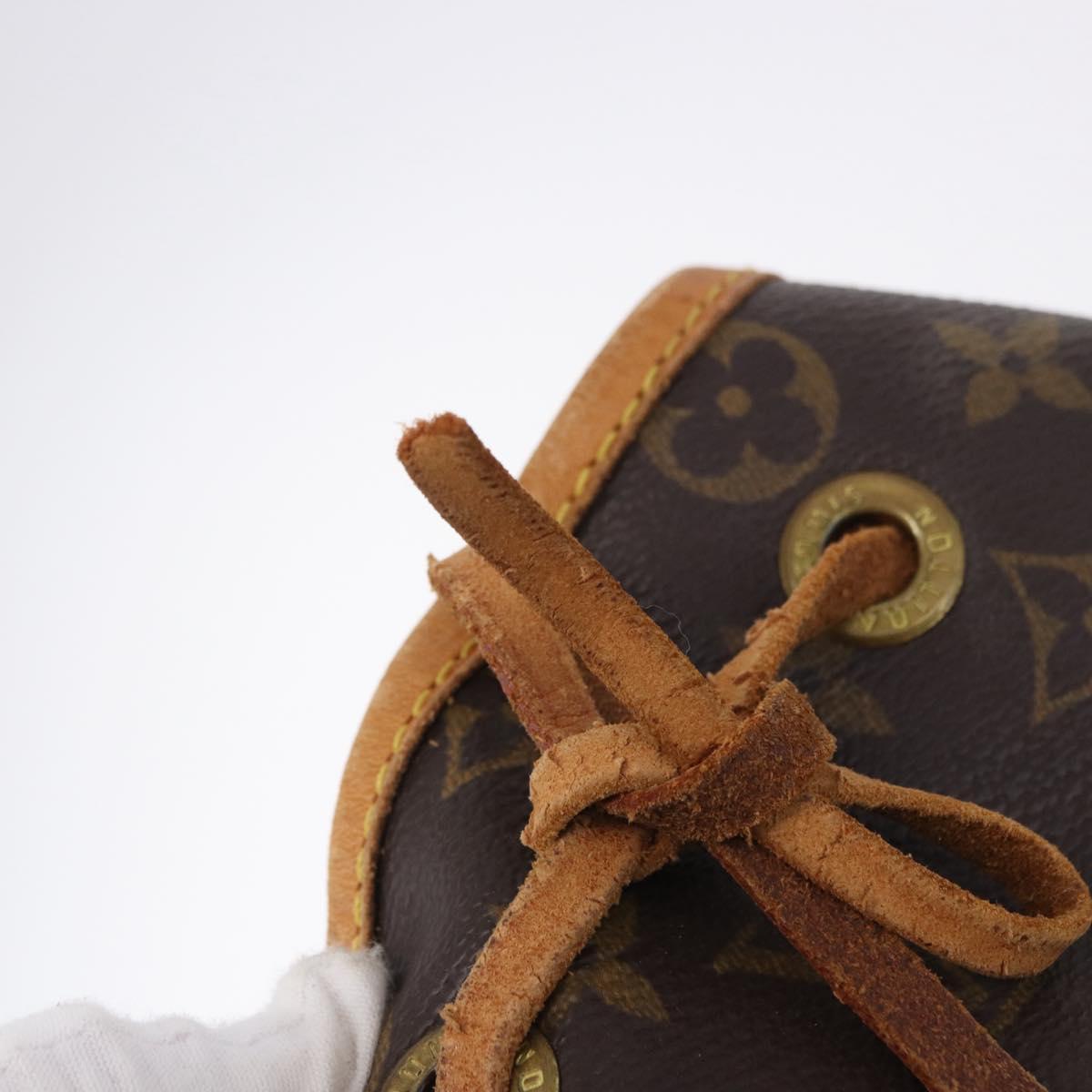 LOUIS VUITTON Monogram Montsouris GM Backpack M51135 LV Auth 196971
