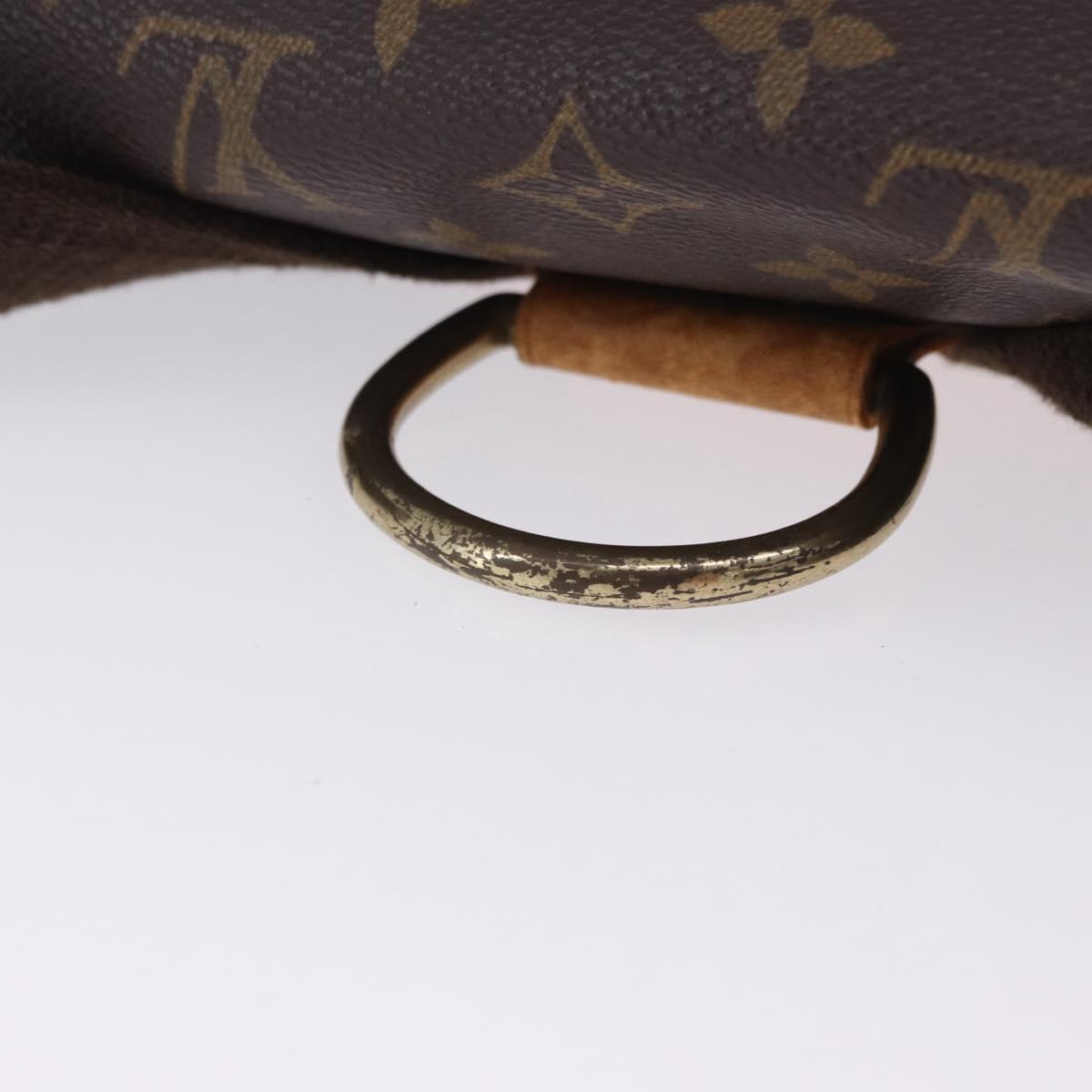LOUIS VUITTON Monogram Montsouris GM Backpack M51135 LV Auth 196971