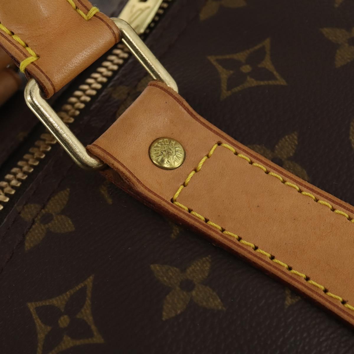 LOUIS VUITTON Monogram Keepall 60 Boston Bag M41422 LV Auth 196972